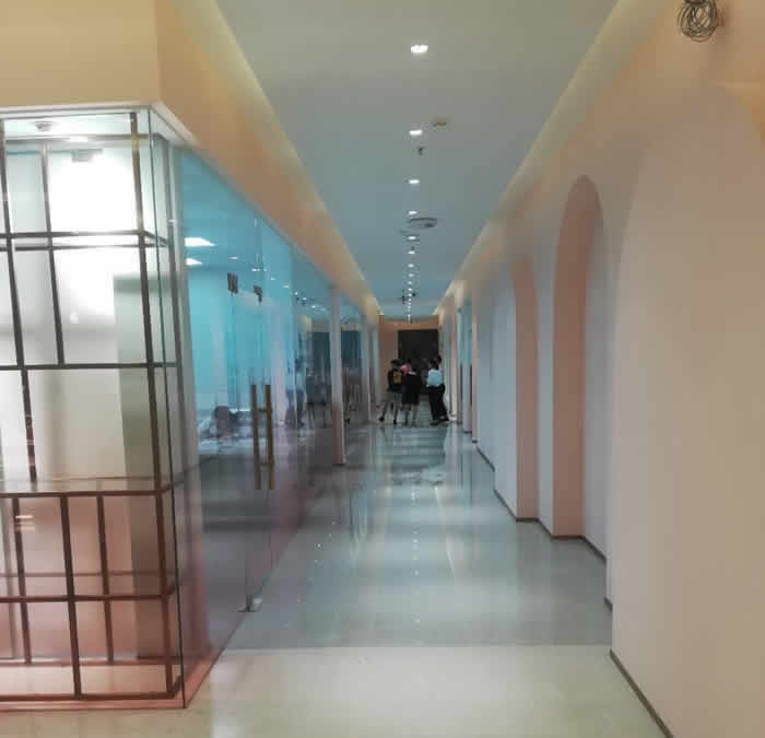 仁和春天烘焙培訓(xùn)機(jī)構(gòu)裝修-過道效果圖