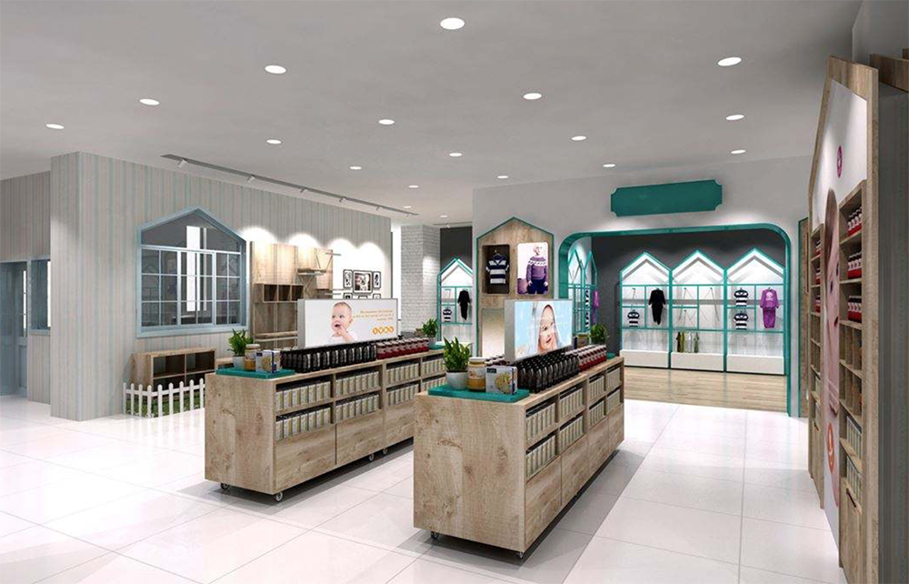 母嬰專賣(mài)店裝修效果圖