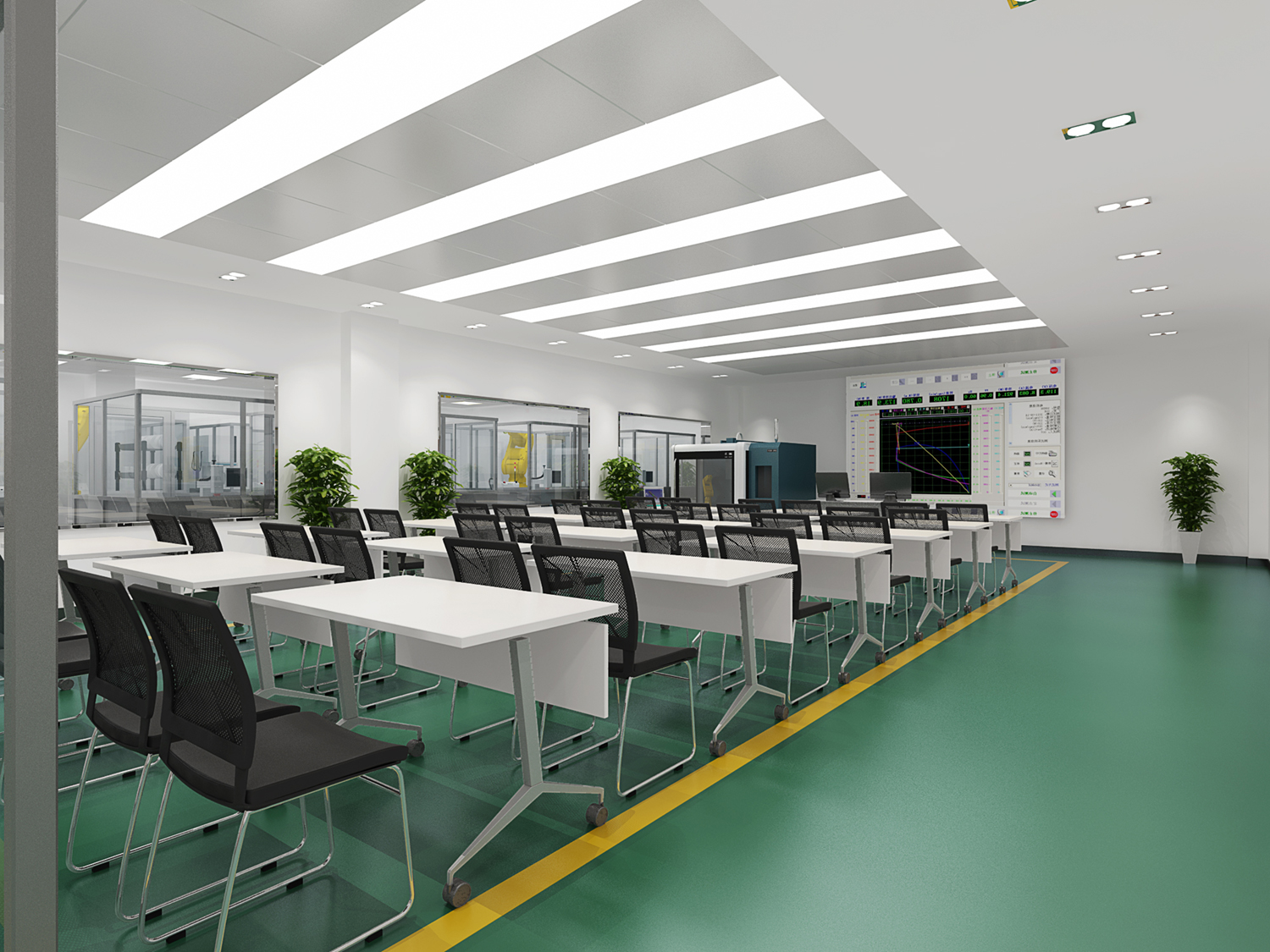 園區(qū)廠(chǎng)房辦公樓裝修設(shè)計(jì)效果圖