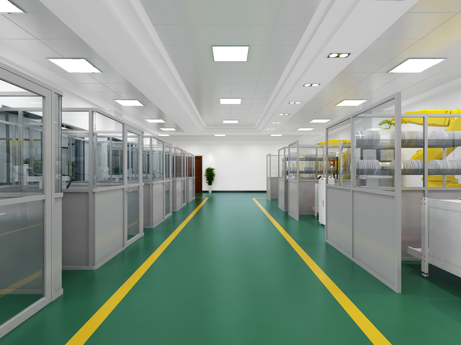 園區(qū)廠(chǎng)房辦公樓裝修設(shè)計(jì)效果圖