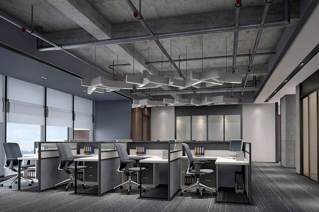 寫字樓辦公室裝修設(shè)計(jì)效果圖