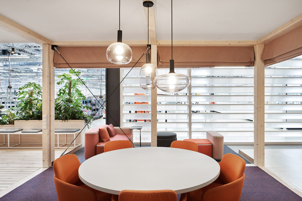 廠(chǎng)房辦公室會(huì)議區(qū)裝修效果圖