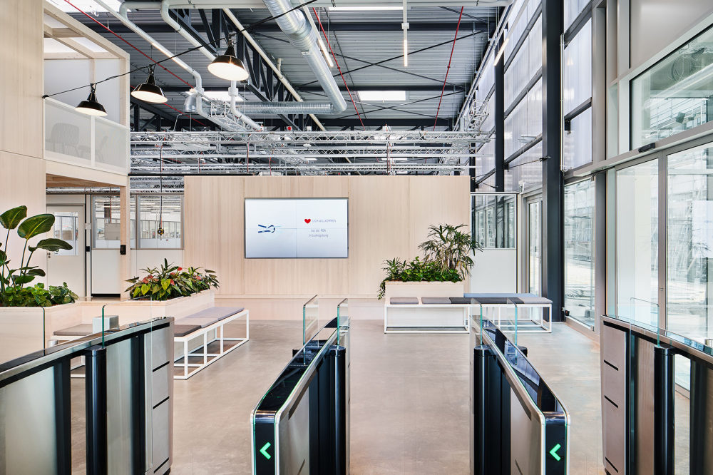 廠(chǎng)房辦公室入口裝修效果圖