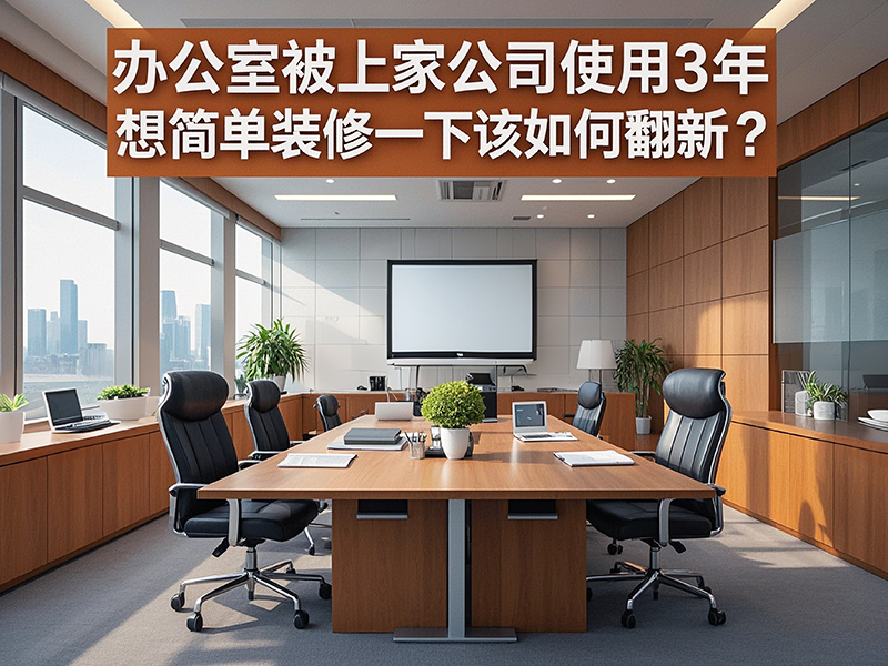 辦公室被上家公司使用3年，想簡(jiǎn)單裝修一下該如何翻新？