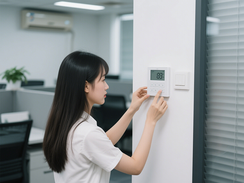 辦公室空調(diào)系統(tǒng)新風(fēng)調(diào)試