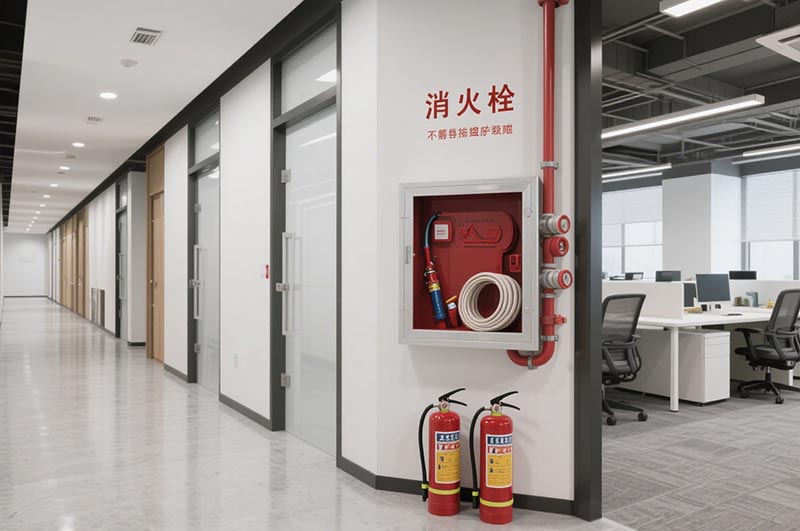 辦公室內(nèi)消防設施的位置布局