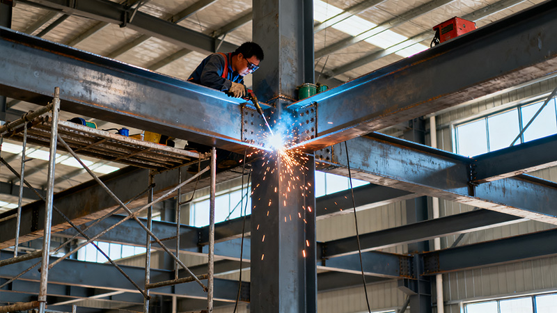 鋼結(jié)構(gòu)廠房對接焊縫