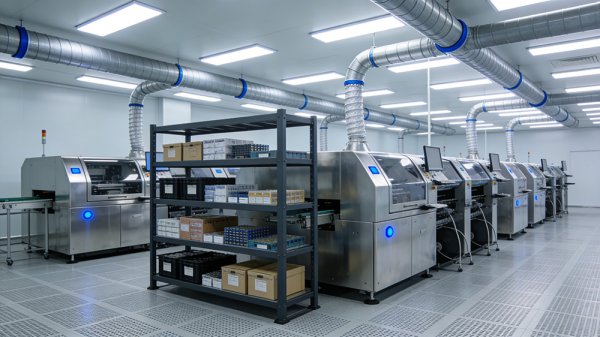 廠房SMT車間裝修材料選型：不產(chǎn)塵、防靜