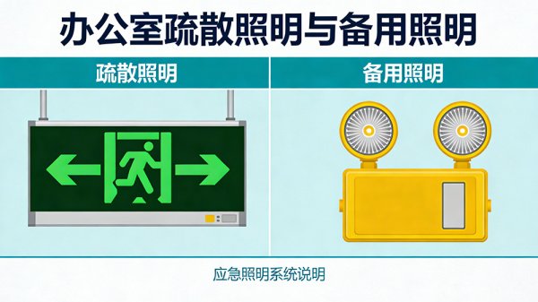 成都辦公室多少平方要裝應急照明？裝修